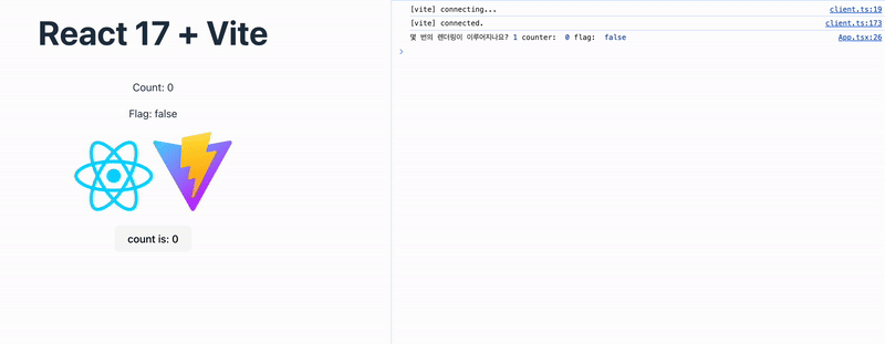 react17 + setTimeout