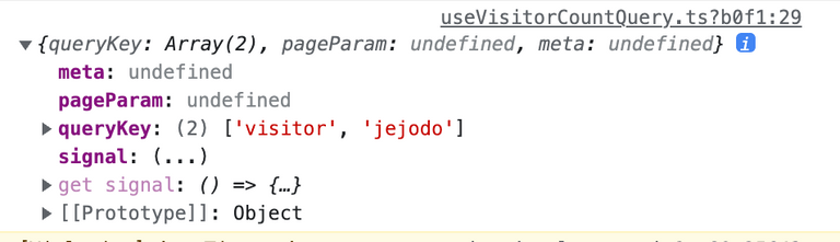[Tanstack-query] QueryFunctionContext