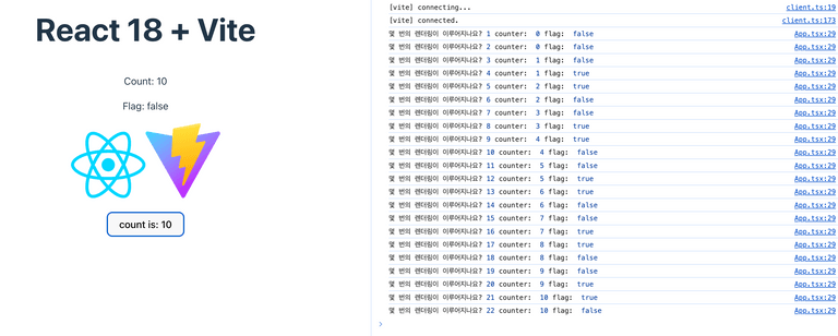 react18 flushSync